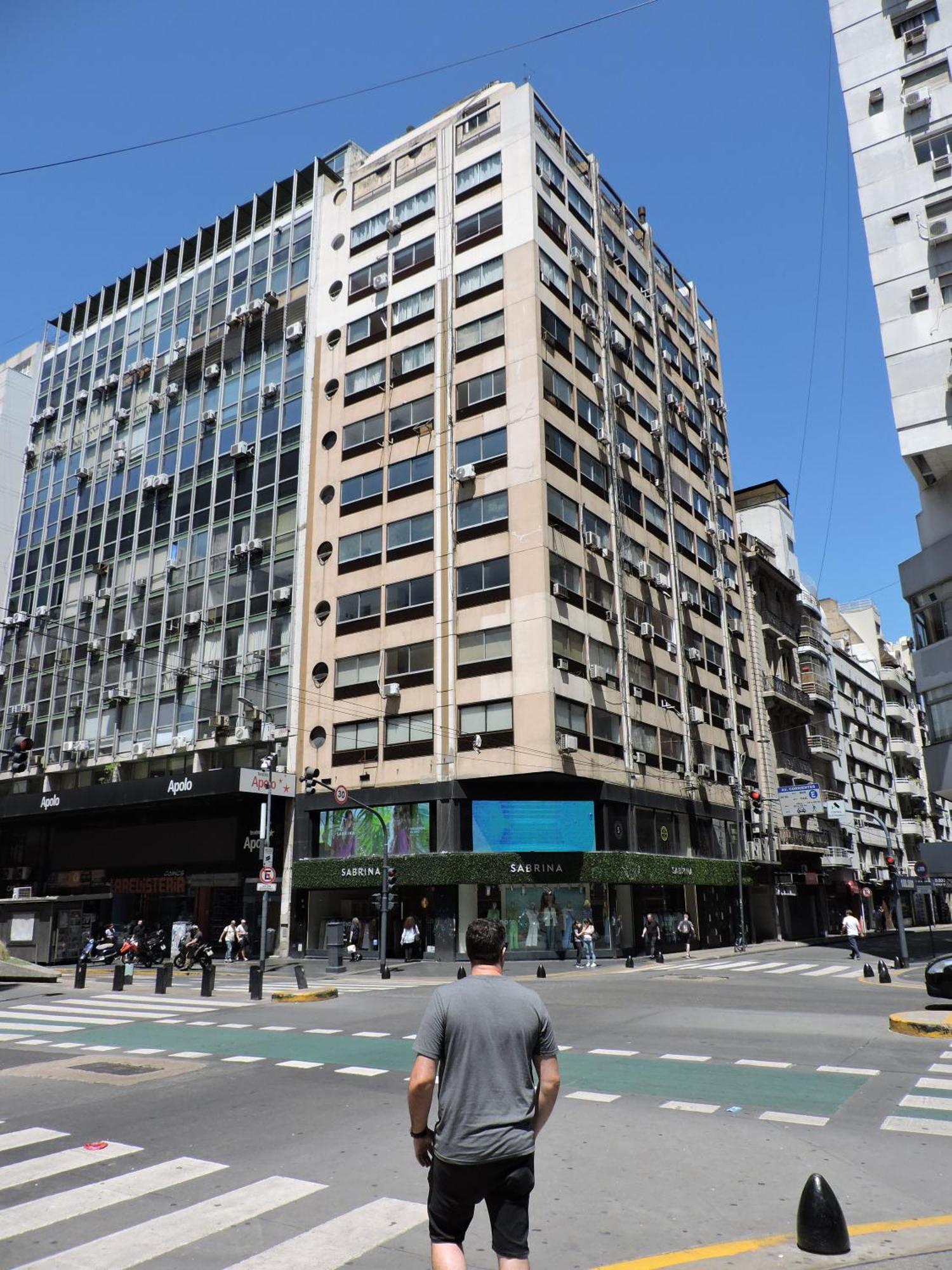 4 Ventanales Sobre La Avenida Corrientes Lägenhet Buenos Aires Exteriör bild